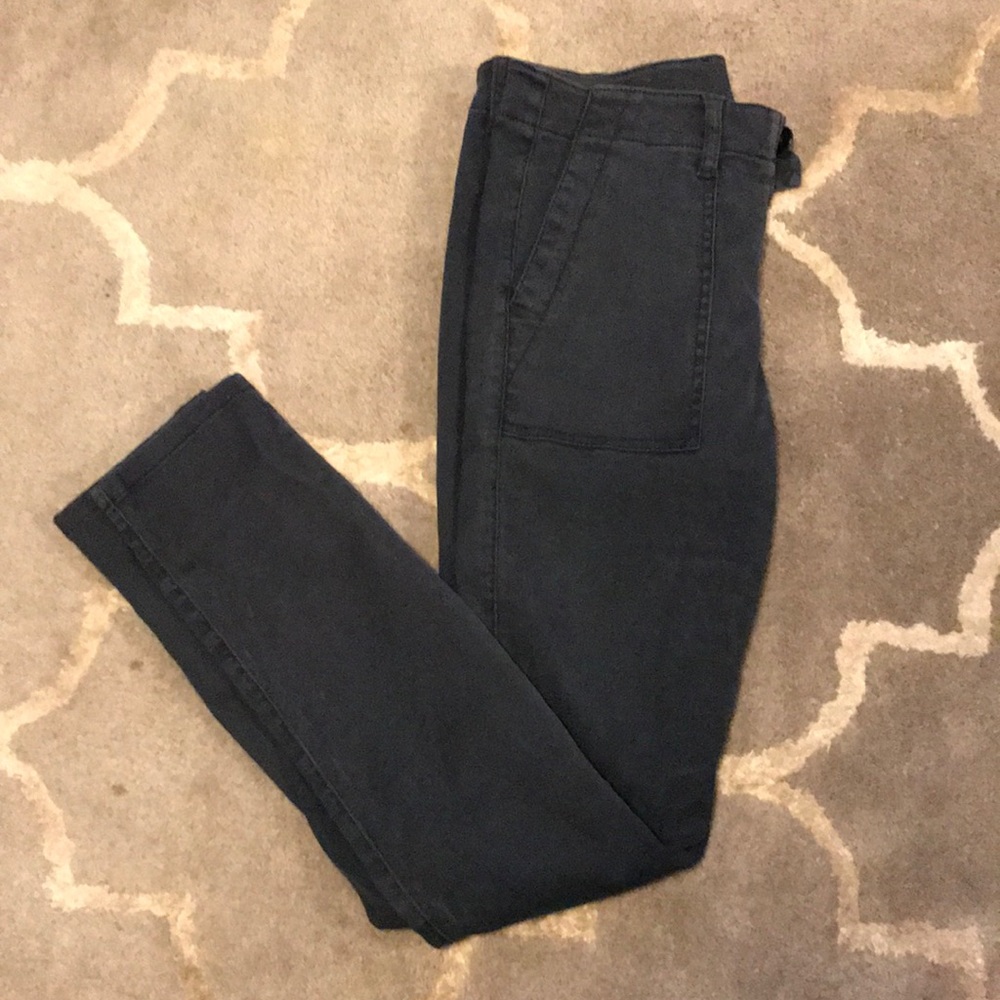 Blue women’s Cabi corduroy pants